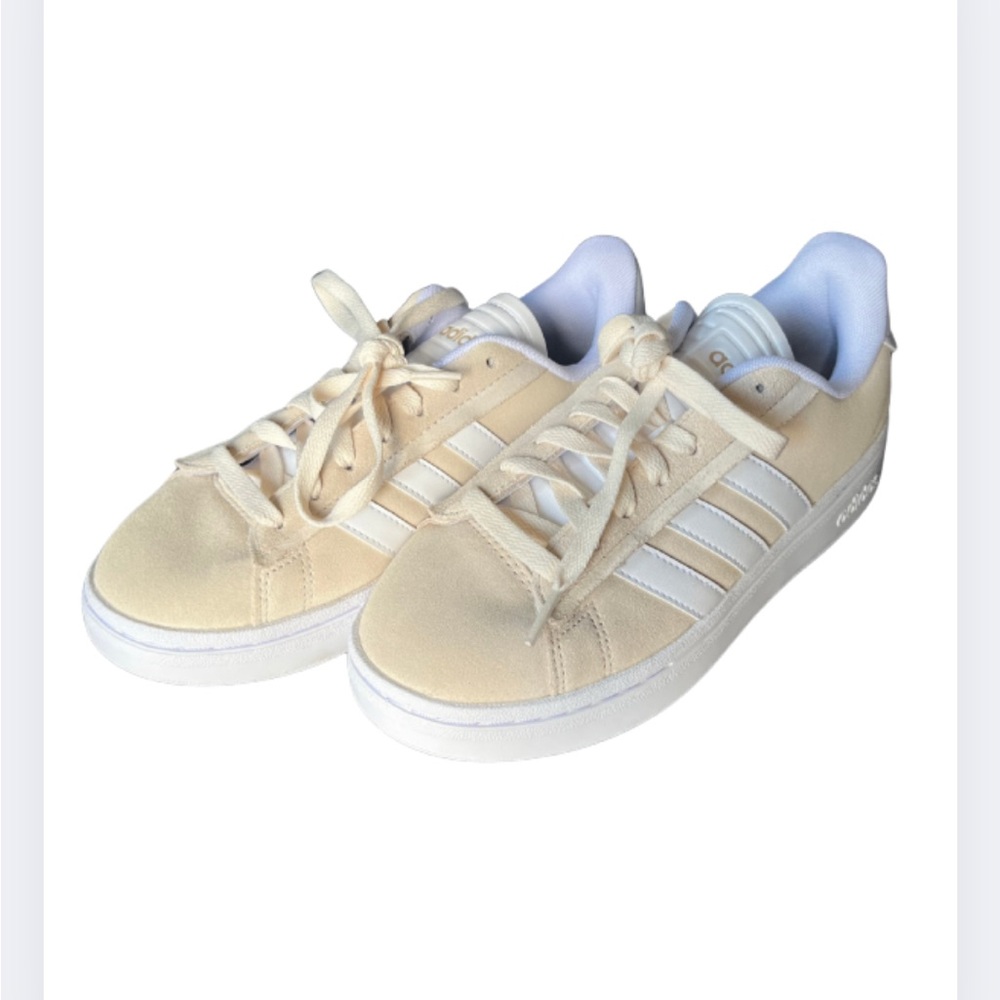 Adidas Cloudfoam Comfort Cream Sneakers